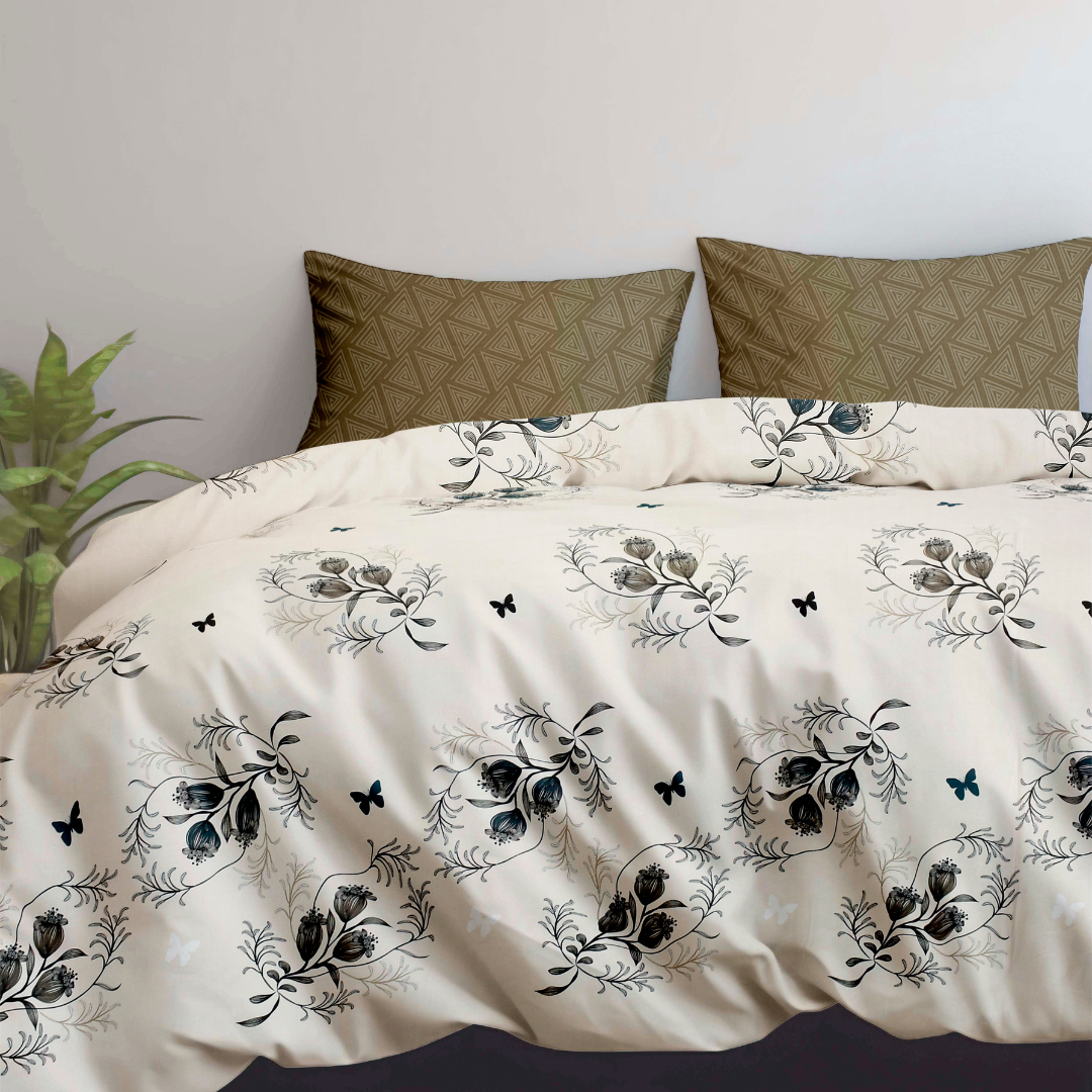 Bonafide Bedsheet – OOA 144 GSM Polyester King Size Set